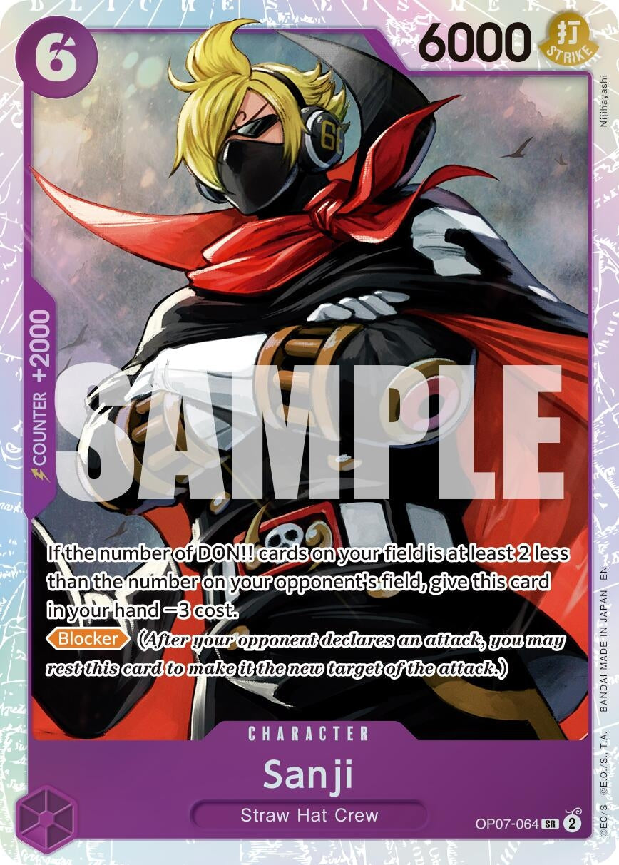 Sanji (Reprint) (OP07-064) (Premium Booster -The Best- Vol. 2) (PRB-02)