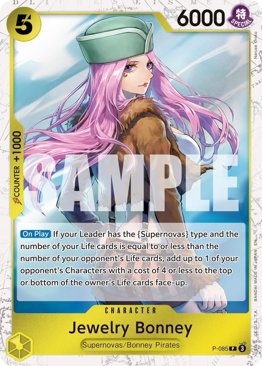 Jewelry Bonney - P-085 (Pirate Foil) (P-085) (Premium Booster -The Best- Vol. 2) (PRB-02)