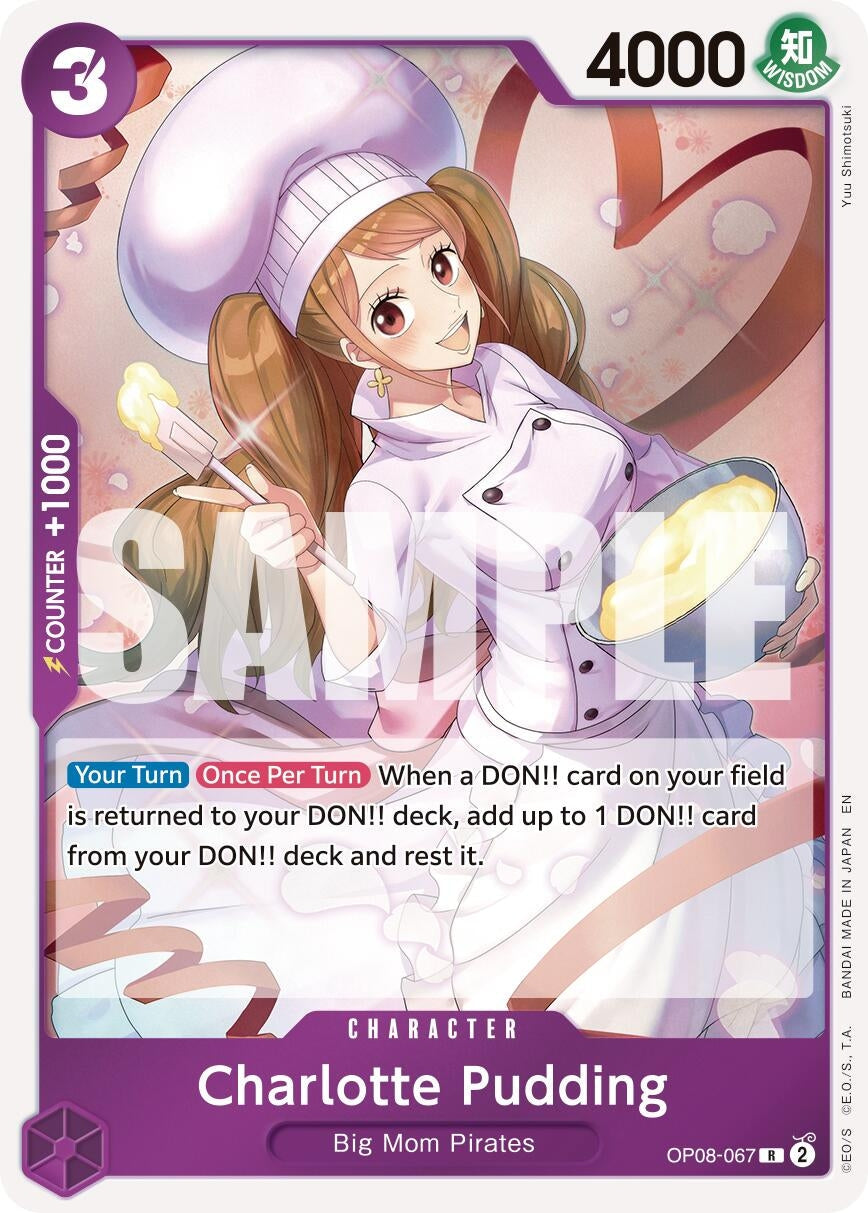 Charlotte Pudding - OP08-067 (Reprint) (OP08-067) (Premium Booster -The Best- Vol. 2) (PRB-02)