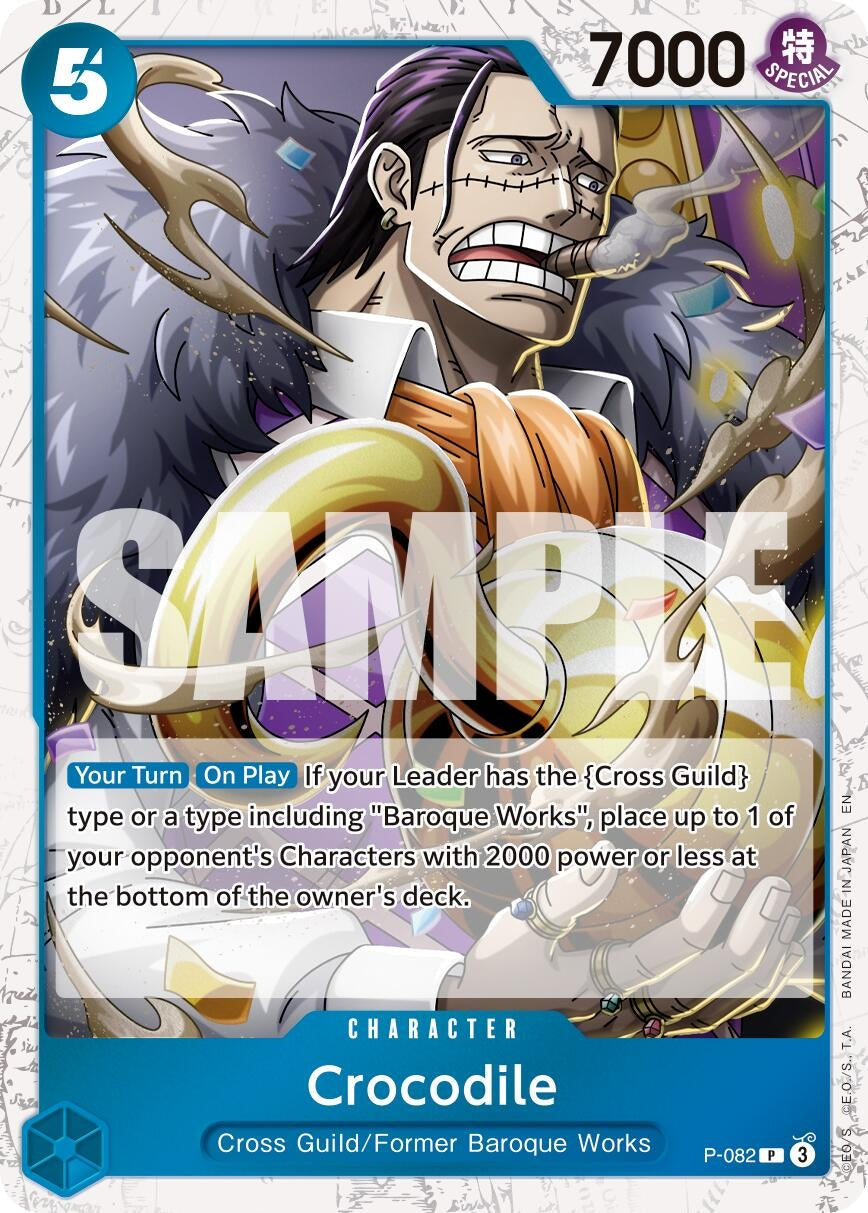Crocodile - P-082 (Pirate Foil) (P-082) (Premium Booster -The Best- Vol. 2) (PRB-02)