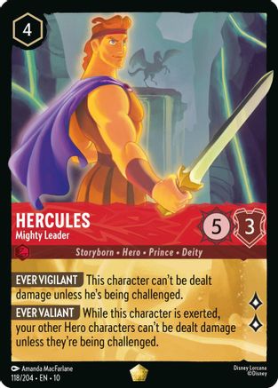 Hercules - Mighty Leader (118/204) - Whispers in the Well