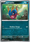 Carvanha 060 - ME02 Phantasmal Flames Reverse Holofoil