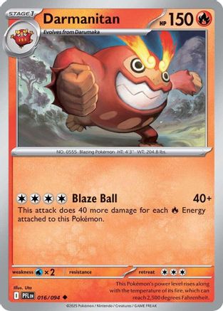 Darmanitan 016 - ME02 Phantasmal Flames