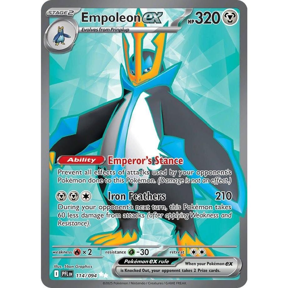Empoleon ex (114/094) (ME02: Phantasmal Flames)