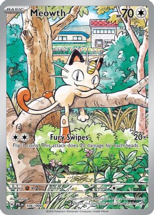 Meowth 106 - ME02 Phantasmal Flames Holofoil