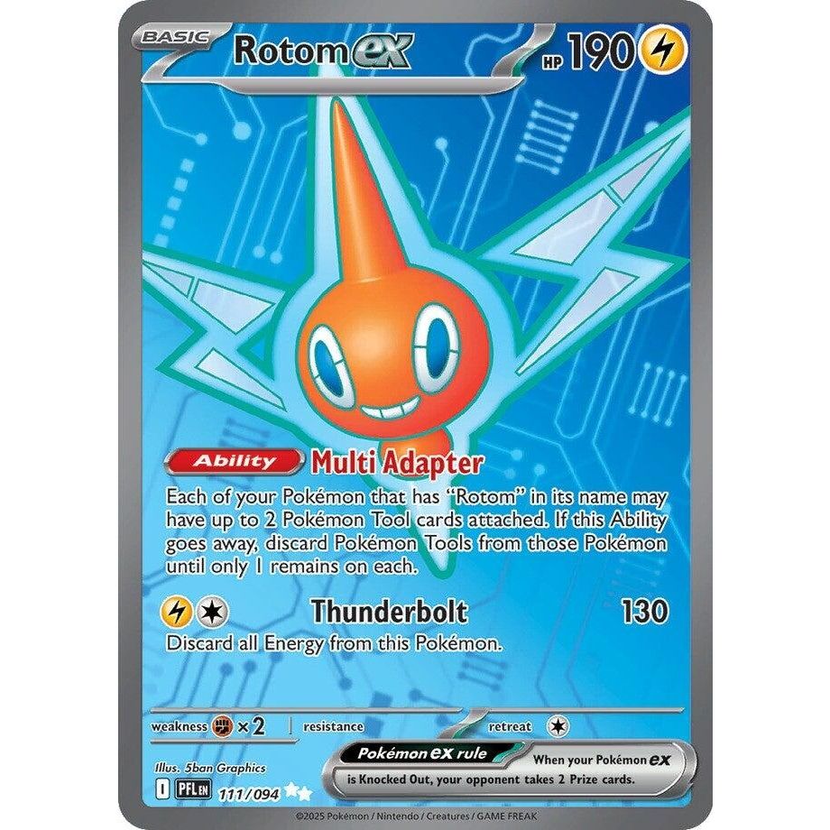 Rotom ex (111/094) (ME02: Phantasmal Flames)
