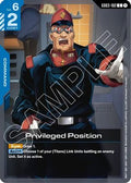 Privileged Position (GD03-102) - Steel Requiem