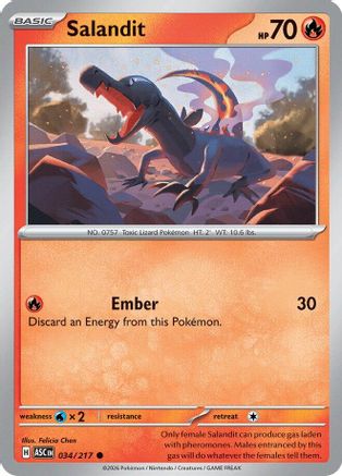 Salandit 034 - ME Ascended Heroes