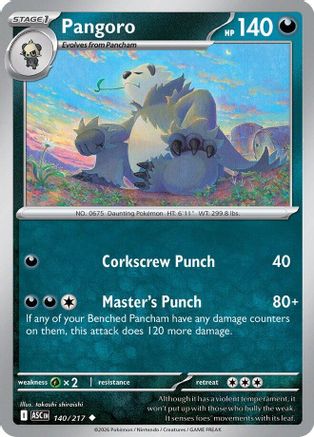 Pangoro 140 - ME Ascended Heroes