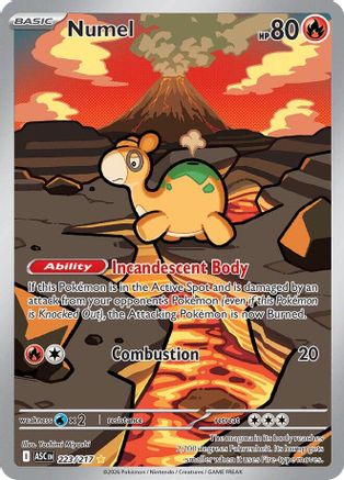 Numel 223/217 - ME Ascended Heroes Holofoil