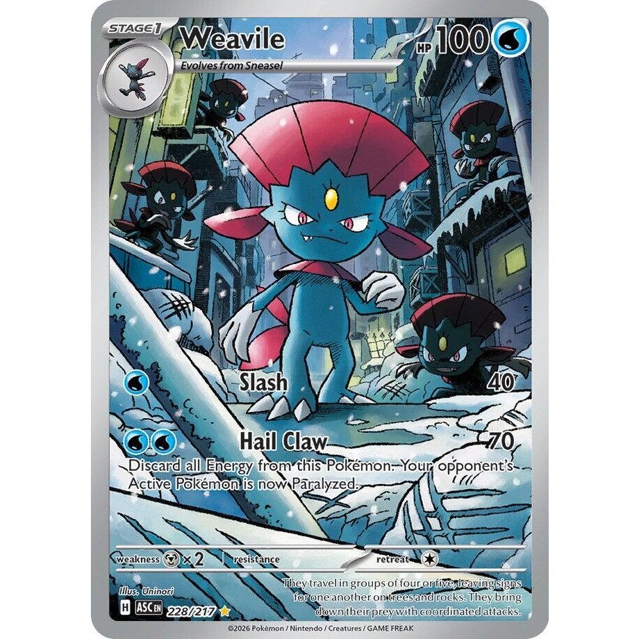 Weavile (228/217) (ME: Ascended Heroes)