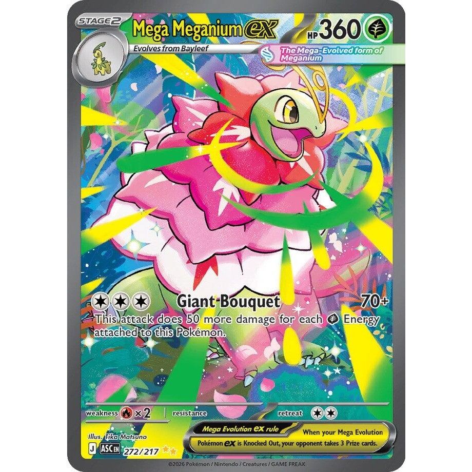 Mega Meganium ex (272/217) (ME: Ascended Heroes)