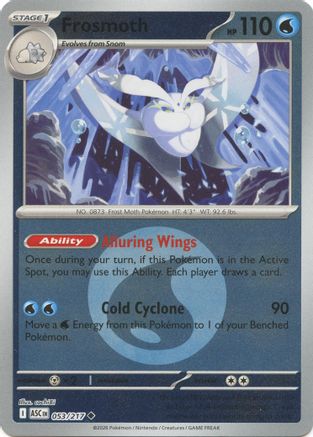 Frosmoth (Energy Symbol Pattern) 053 - ME Ascended Heroes Reverse Holofoil