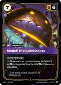 Maduli the Gatekeeper (144/219) - Unleashed Foil