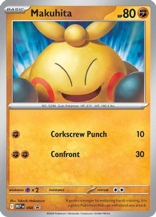 Makuhita 068/null - ME Mega Evolution Promo Holofoil