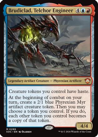 Brudiclad, Telchor Engineer (SOC-299) - Commander: Secrets of Strixhaven