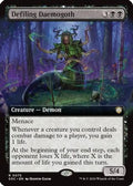 Defiling Daemogoth (Extended Art) (SOC-075) - Commander: Secrets of Strixhaven