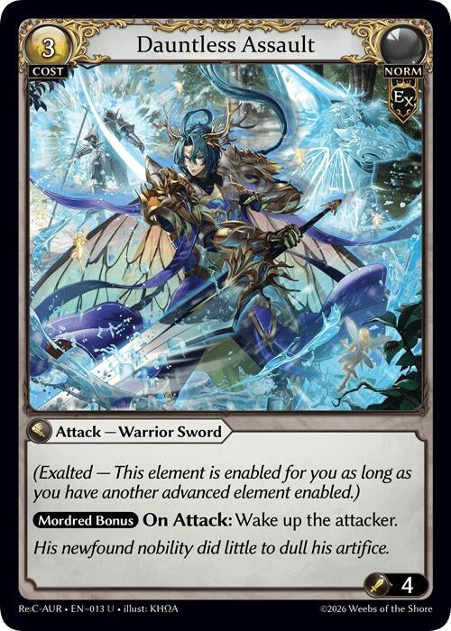 Dauntless Assault (013) (Mordred Re: Collection, Aurelian Regent) (AURR)