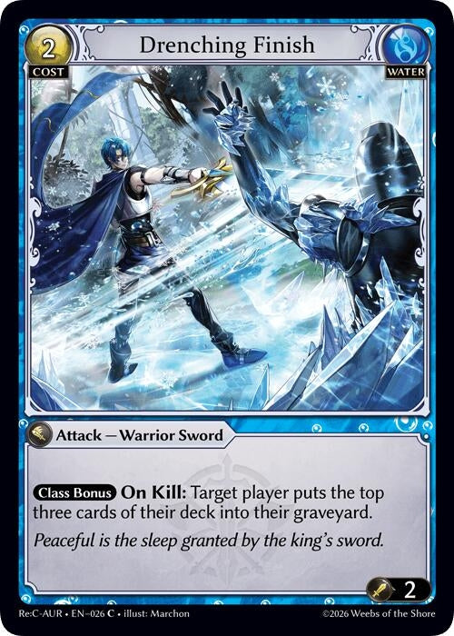 Drenching Finish (026) (Mordred Re: Collection, Aurelian Regent) (AURR)