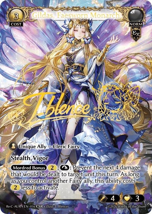 Gildas, Faesworn Monarch (CSR) (016) (Mordred Re: Collection, Aurelian Regent) (AURR)