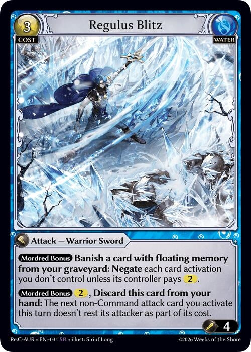 Regulus Blitz (031) (Mordred Re: Collection, Aurelian Regent) (AURR)