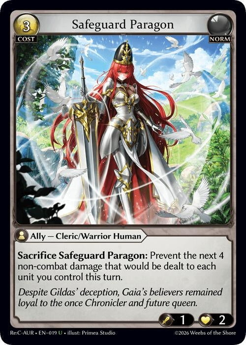 Safeguard Paragon (019) (Mordred Re: Collection, Aurelian Regent) (AURR)