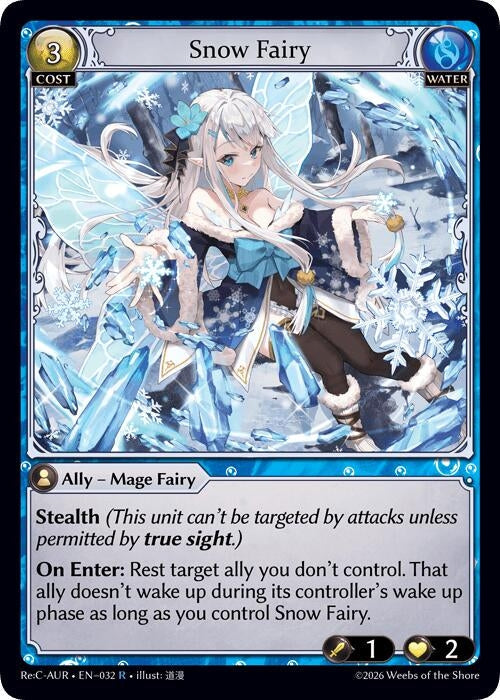 Snow Fairy (032) (Mordred Re: Collection, Aurelian Regent) (AURR)