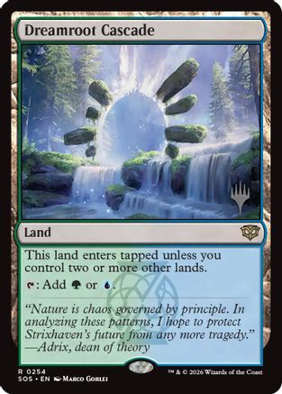 Dreamroot Cascade (PPSOS-254) - Promo Pack: Secrets of Strixhaven