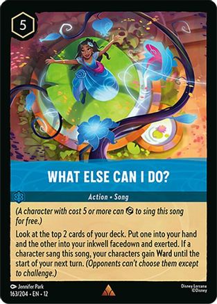 What Else Can I Do? (163/204) - Wilds Unknown Cold Foil