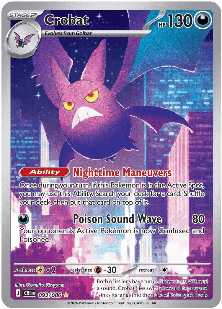 Crobat (093/086) (ME04: Chaos Rising)