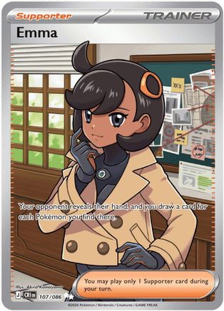 Emma 107/086 - ME04 Chaos Rising Holofoil