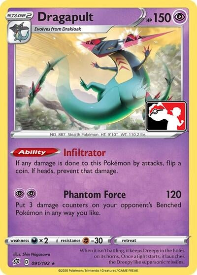Dragapult (Library Exclusive) (091/192) (Miscellaneous Cards & Products) (MCAP)