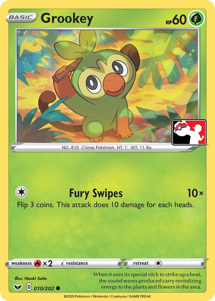 Grookey (Library Exclusive) (011/202) (Miscellaneous Cards & Products) (MCAP)