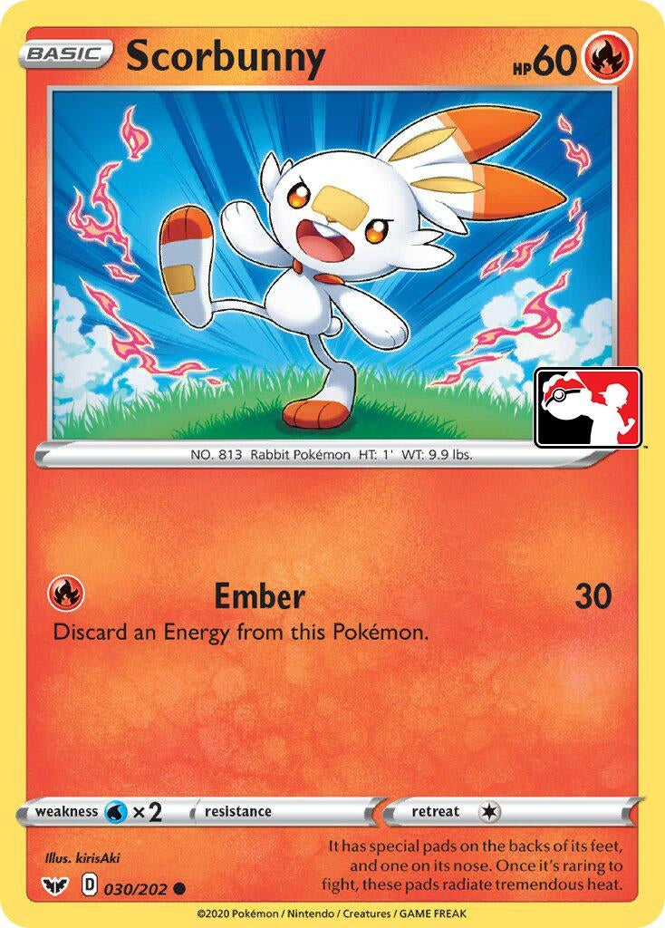 Scorbunny (Library Exclusive) (031/202) (Miscellaneous Cards & Products) (MCAP)