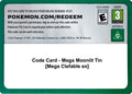 Code Card - Mega Moonlit Tin [Mega Clefable ex] (Miscellaneous Cards & Products) (MCAP)