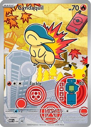 Cyndaquil 047/null - ME Mega Evolution Promo Holofoil