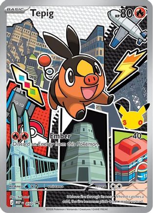Tepig 050/null - ME Mega Evolution Promo Holofoil