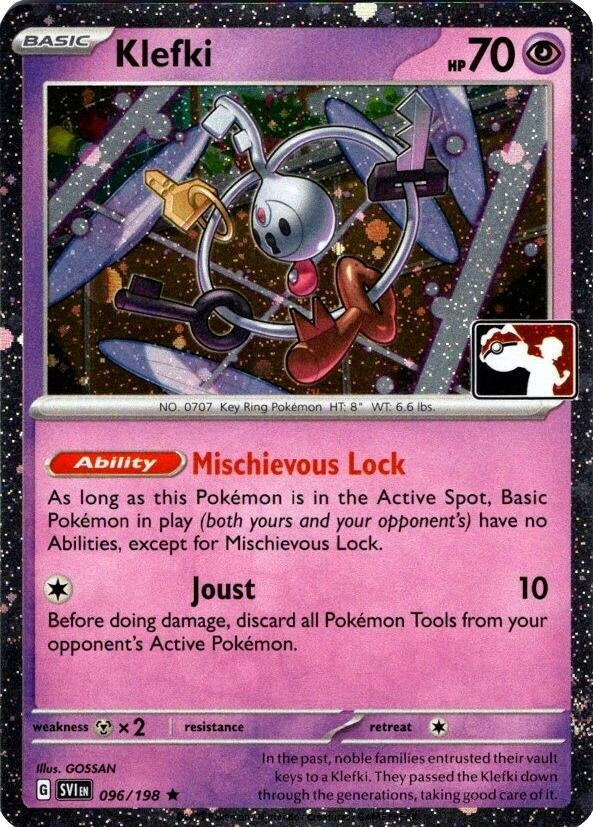 Klefki - 096/198 (Cosmos Holo) (096/198) (Prize Pack Series Cards)