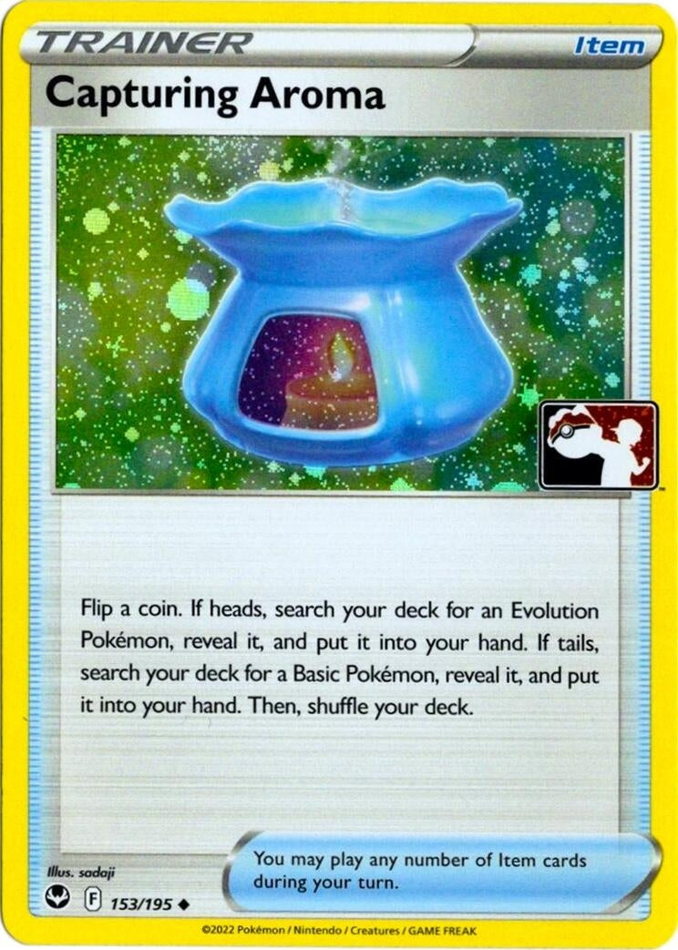 Capturing Aroma - 153/195 (Cosmos Holo) (153/195) (Prize Pack Series Cards)