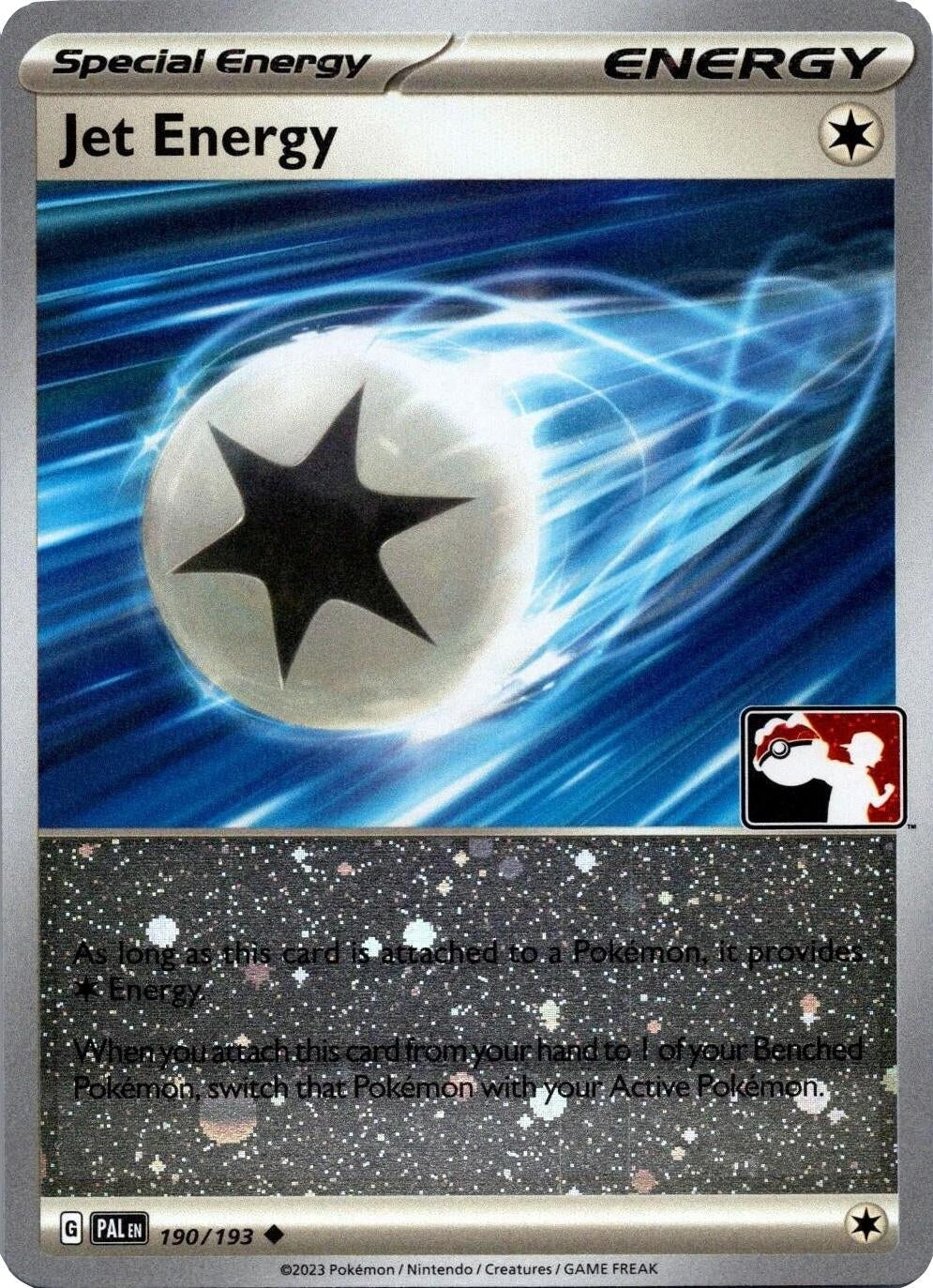 Jet Energy - 190/193 (Cosmos Holo) (190/193) (Prize Pack Series Cards)