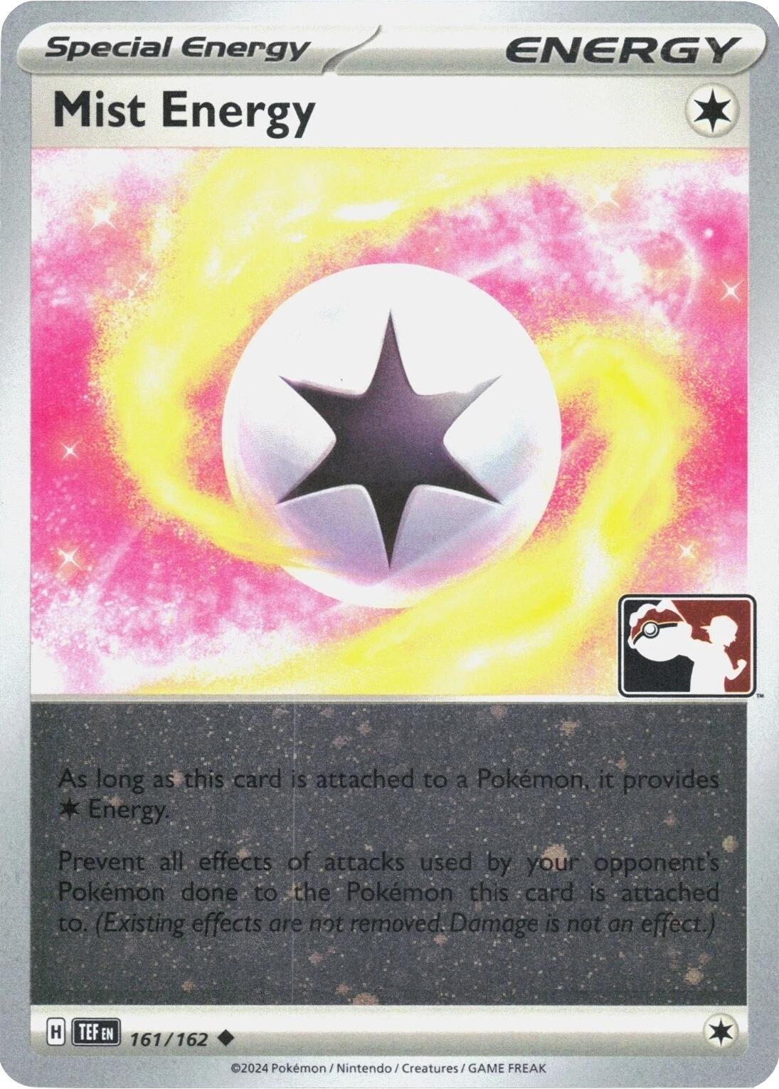 Mist Energy - 161/162 (Cosmos Holo) (161/162) (Prize Pack Series Cards)