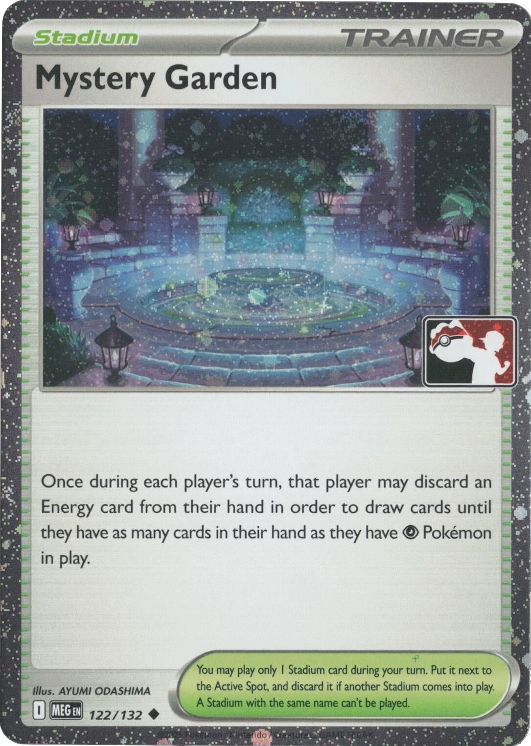 Mystery Garden - 122/132 (Cosmos Holo) (122/132) (Prize Pack Series Cards)