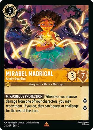 Mirabel Madrigal - Family Guardian (25/204) - Attack of the Vine