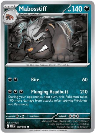 Mabosstiff 058/null - ME05 Pitch Black