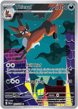 Thievul (092/084) (ME05: Pitch Black) (ME05)