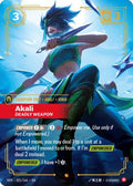 Akali, Deadly Weapon (021/166) - Vendetta Foil