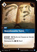 Questionable Tome (054/166) (Vendetta)
