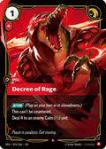 Decree of Rage (015/166) - Vendetta Foil