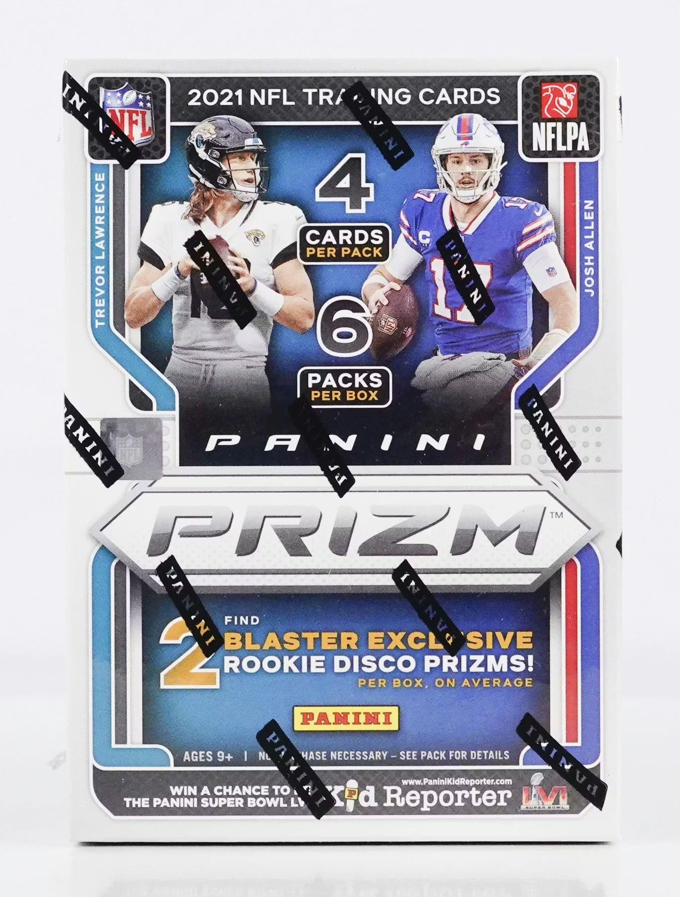 2021 Panini Prizm Football Blaster Box (Disco Prizms)