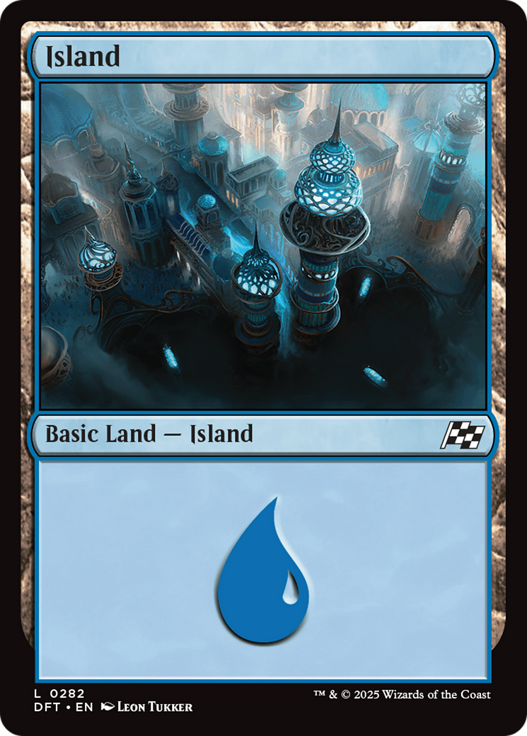 Island (DFT-282) - Aetherdrift Foil